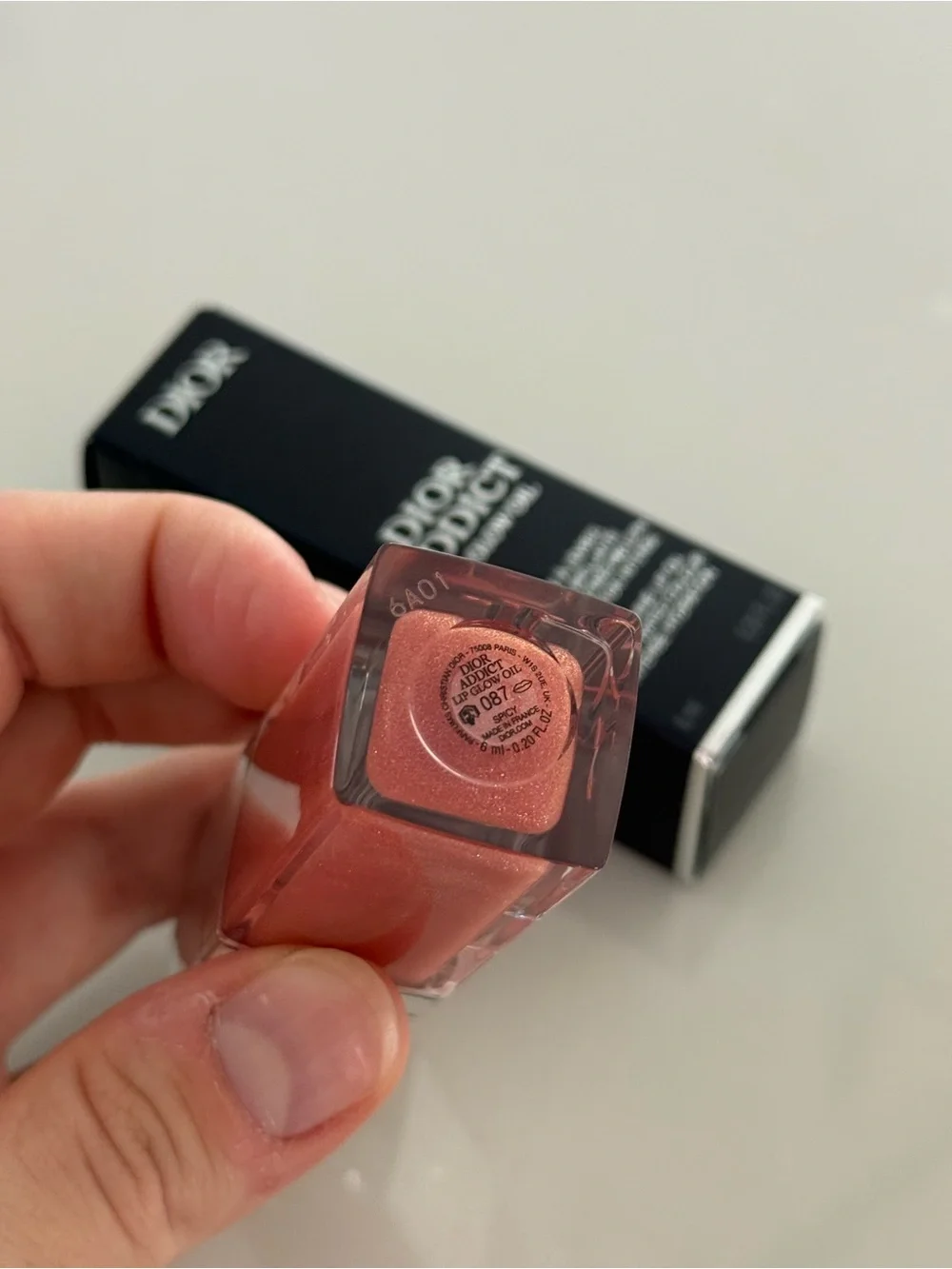 New! Dior Addict Lip Glow Oil sparkling lipgloss - 087 Spicy Soarkly